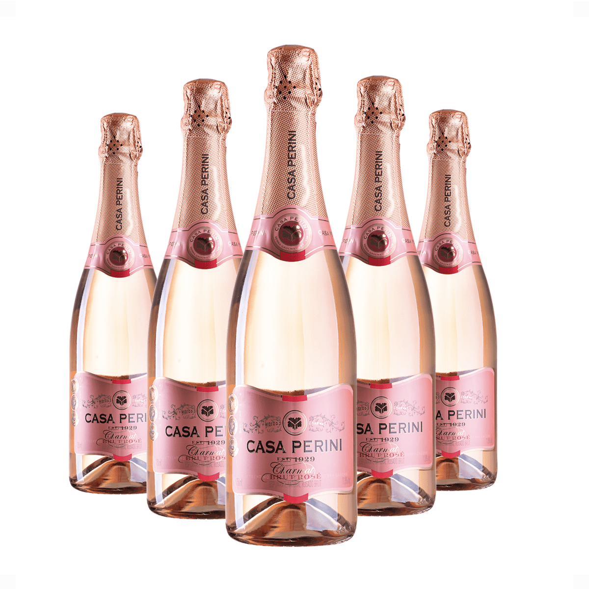 Kit 6 Casa Perini Brut Rosé