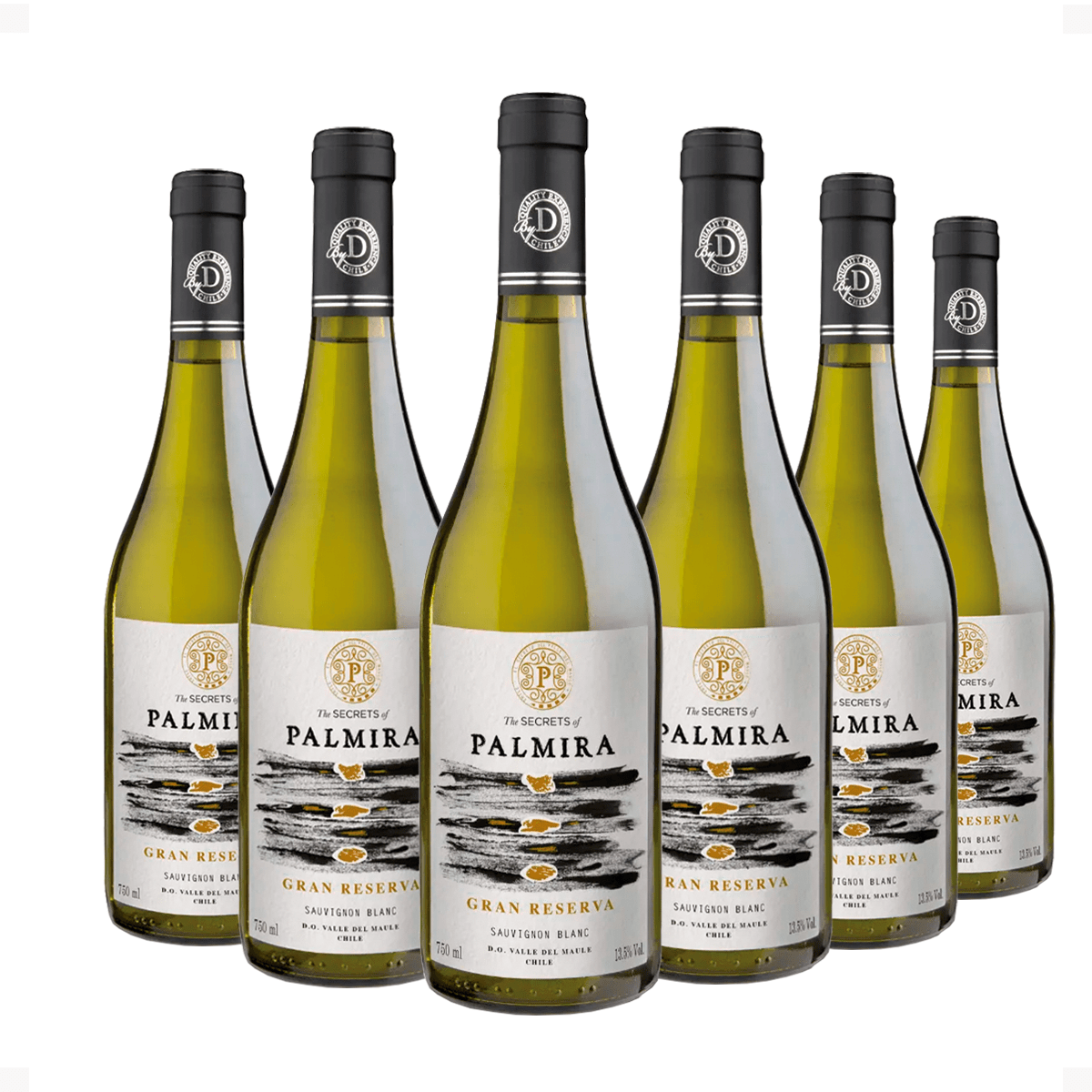 Kit 6 Casa Donoso Palmira Gran Reserva Sauvignon Blanc